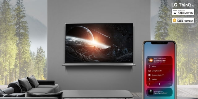 2019 LG TVs Get Support for Apple HomeKit and AirPlay 2 Starting Today