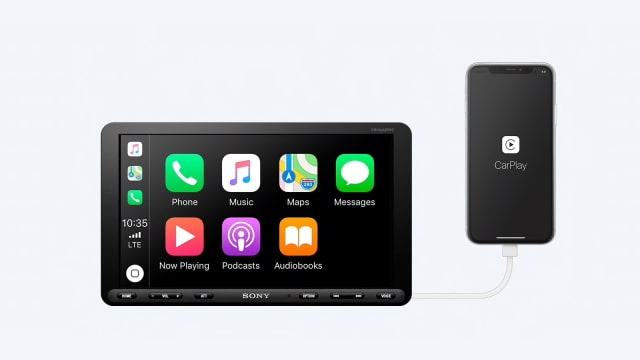 Sony Unveils New 8.95-inch In-Car Media Receiver With Apple CarPlay