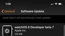 Apple Seeds watchOS 6 Beta 7 to Developers [Download]