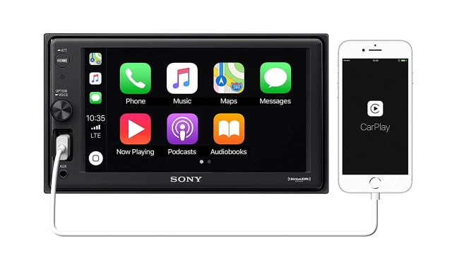 Sony 6.2-inch Apple CarPlay Media Receiver On Sale for 21% Off [Deal]