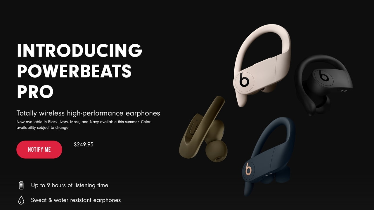 powerbeats pro pre order