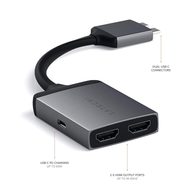 Satechi Launches New Dual USB-C Adapters With Support for 4K 60Hz HDMI