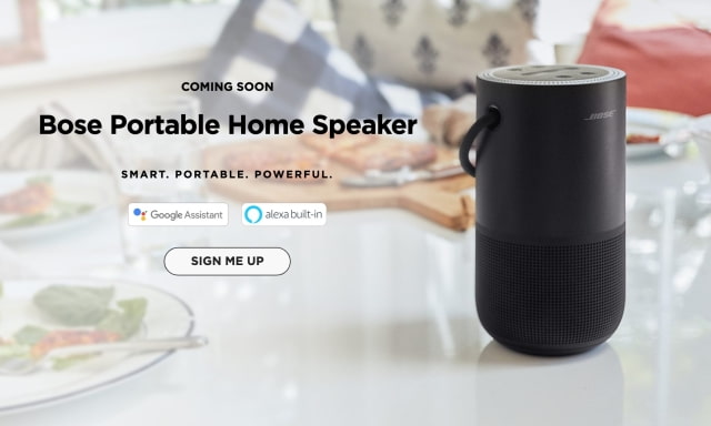 Bose Announces New &#039;Portable Home Speaker&#039; With AirPlay 2 Support