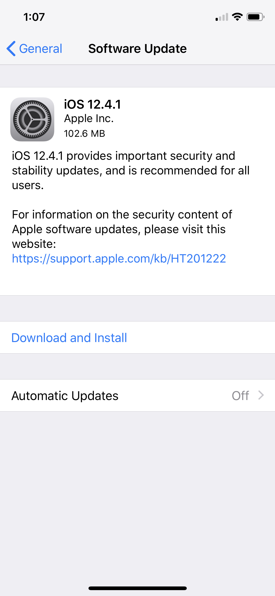 Apple Releases iOS 12.4.1 for iPhone, iPad, iPod touch [Download]