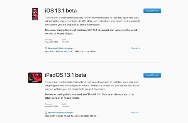 Apple Releases iOS 13.1 Beta to Developers! [Download]