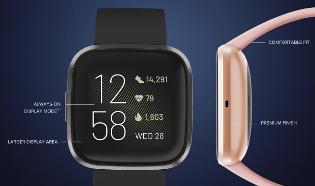 does the fitbit versa 2 have a microphone
