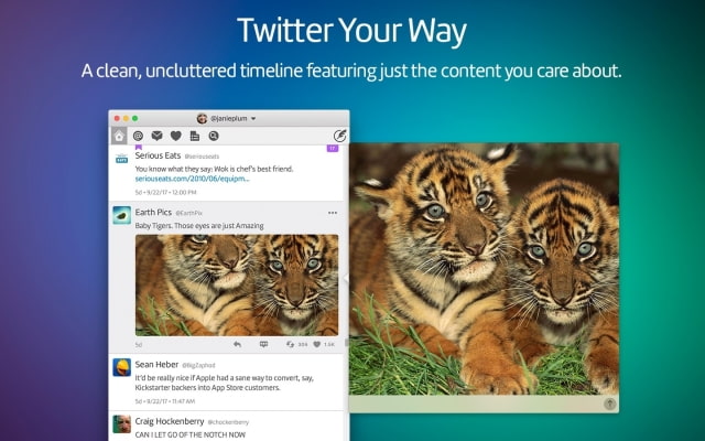 Twitterrific for Mac Gets Support for Quoted Tweets with Media, New Themes, More
