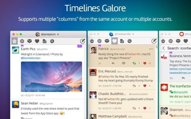 Twitterrific for Mac Gets Support for Quoted Tweets with Media, New Themes, More