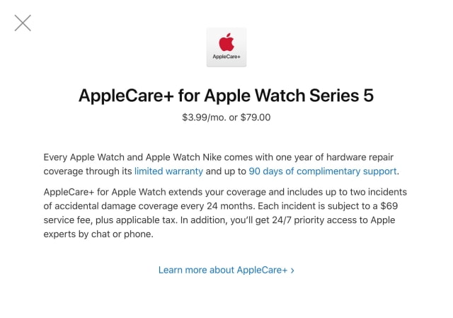 Apple Now Offers AppleCare+ as a Monthly Subscription