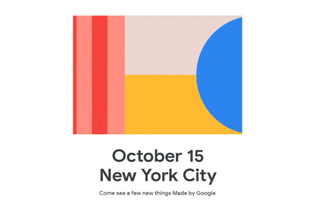 Google Announces October 15th Event to Unveil New Pixel 4 Smartphone