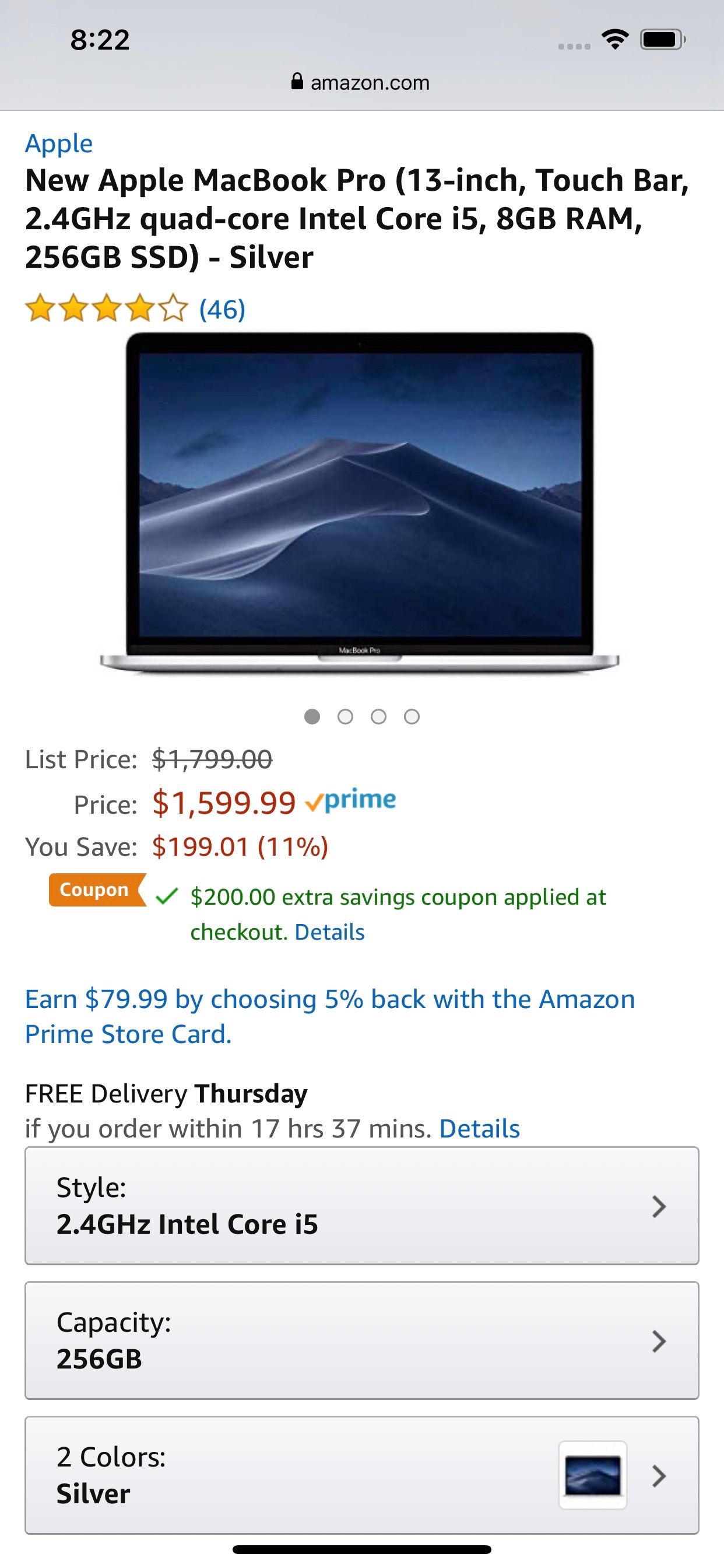 Get $399 Off a New 13-inch MacBook Pro [Deal]