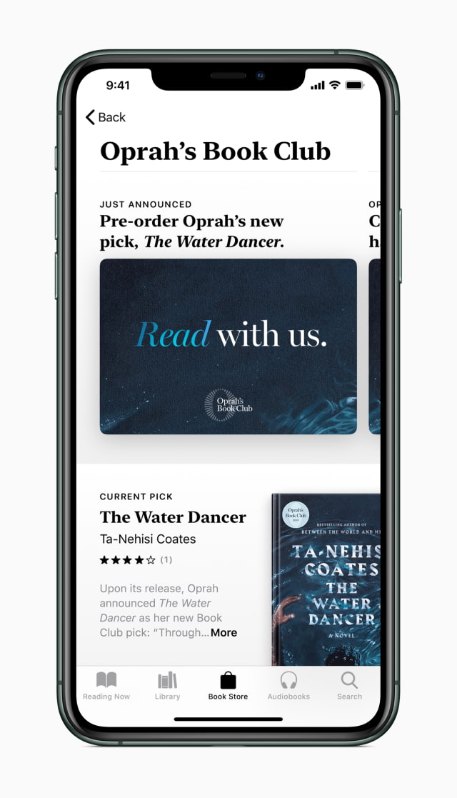 Oprah&#039;s Book Club Launches on Apple Books