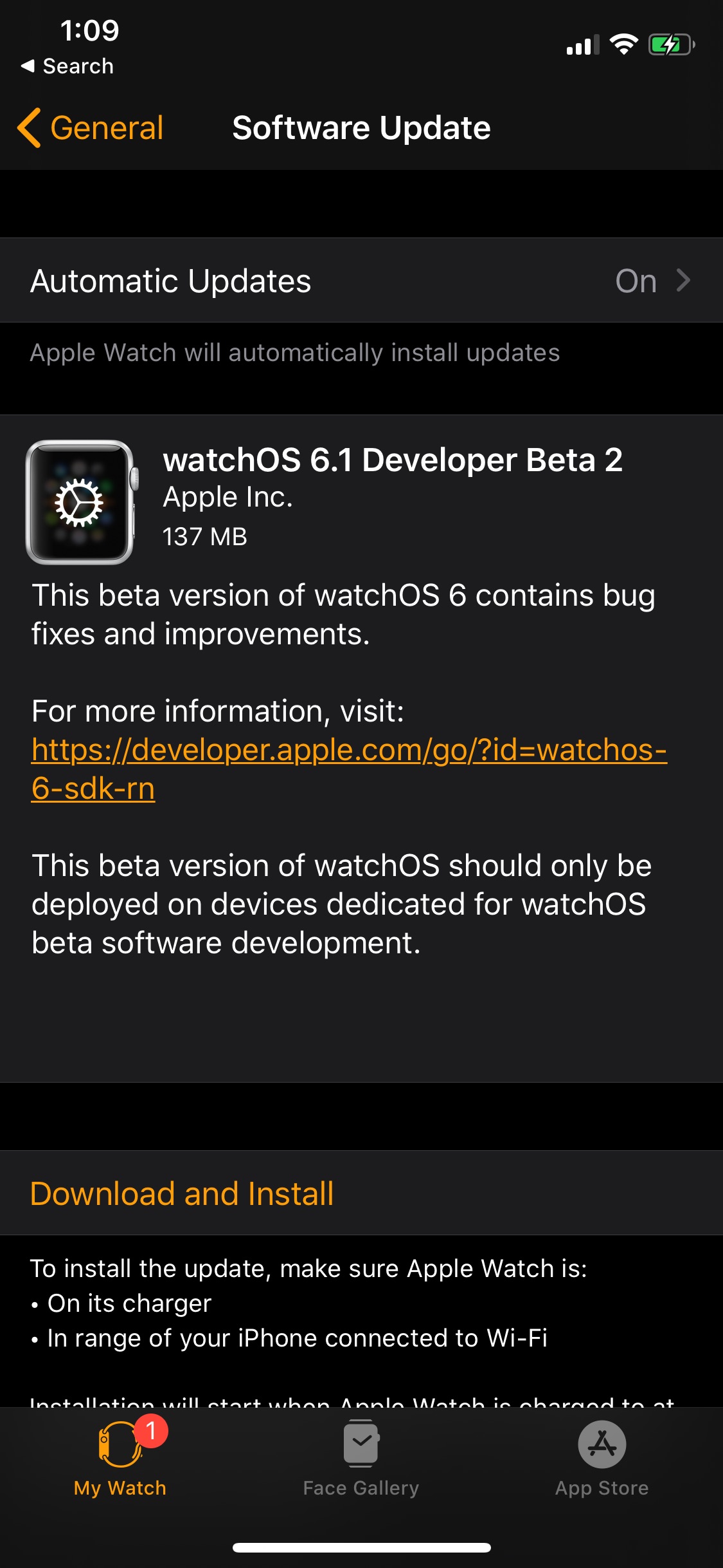 Apple Seeds watchOS 6.1 Beta 2 to Developers [Download]