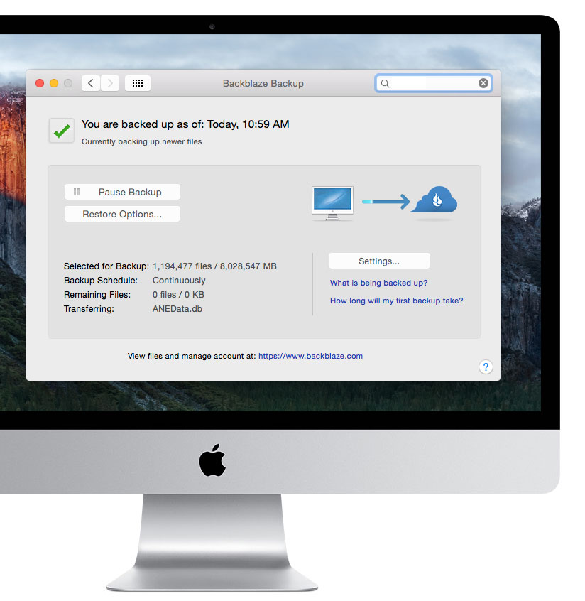 Backblaze Cloud Backup Adds Unlimited Version History, macOS Catalina Support, More