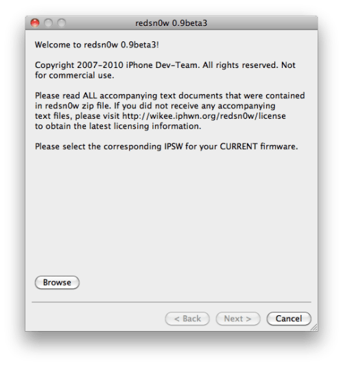 iPhone Dev-Team Releases RedSn0w 0.9 Beta for Windows, Mac