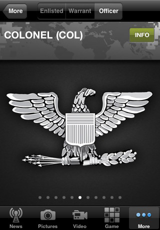 The US Army Releases an iPhone Application