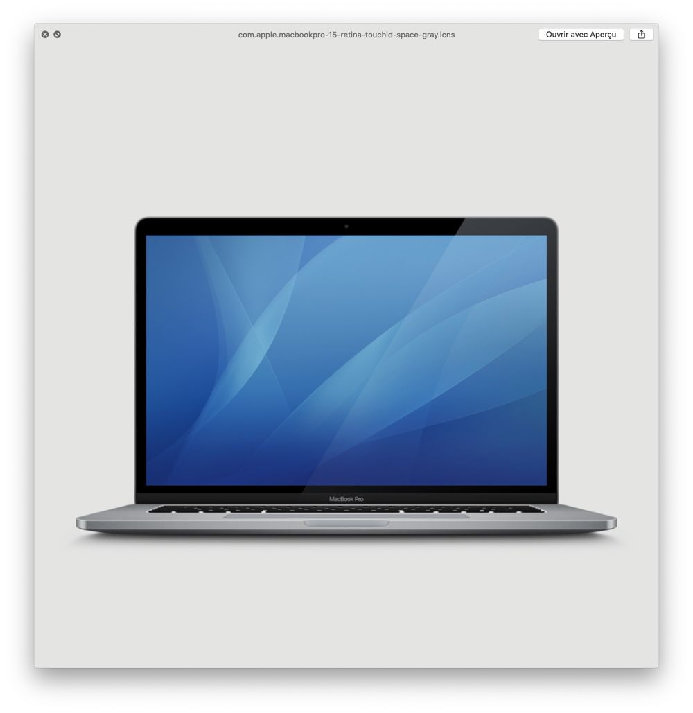 Icon for New 16-inch MacBook Pro Found in macOS 10.15.1 [Image]