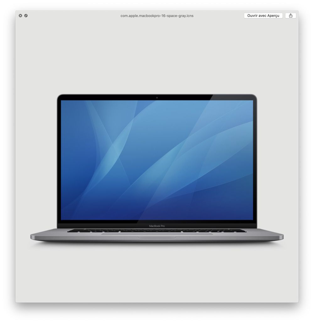 Icon for New 16-inch MacBook Pro Found in macOS 10.15.1 [Image]