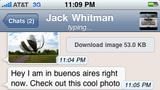 WhatsApp Messenger for iPhone Adds Location, Contact Sharing