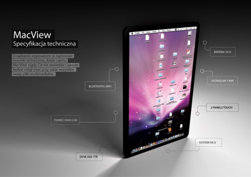 Incredible Apple Slider Tablet Concept [MacView]