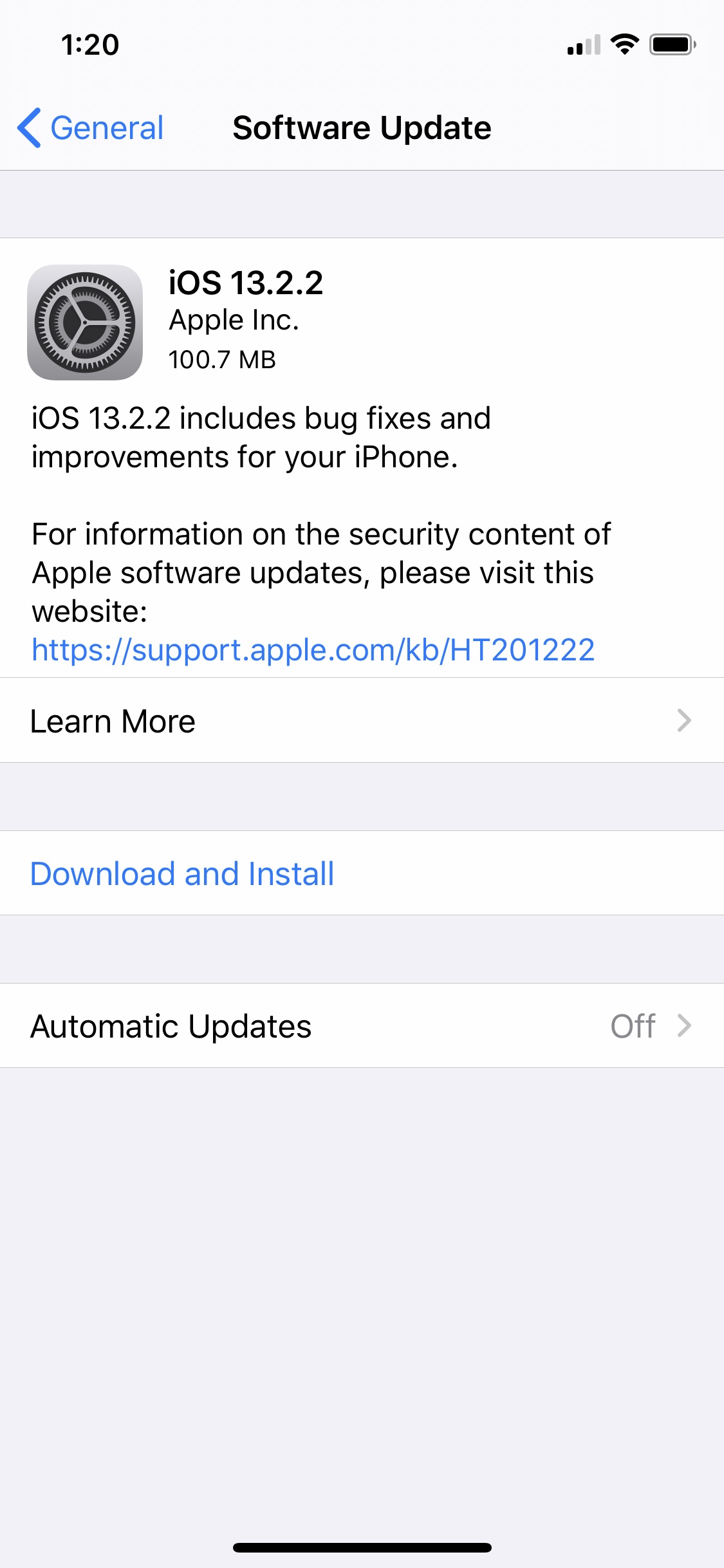 Apple Releases iOS 13.2.2 to Fix Issue That Caused Backgrounded Apps to Unexpectedly Quit [Download]