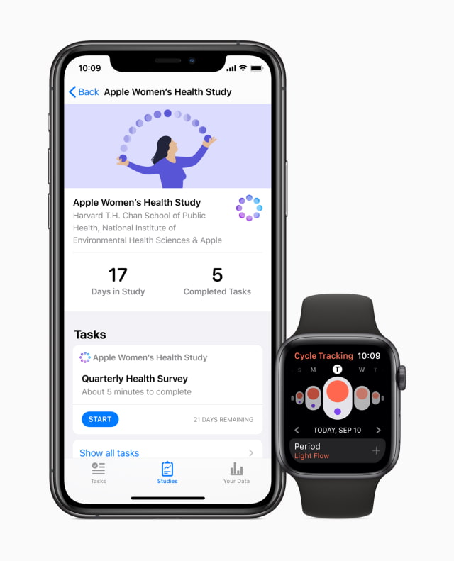 Apple Launches New Research App and Three New Health Studies