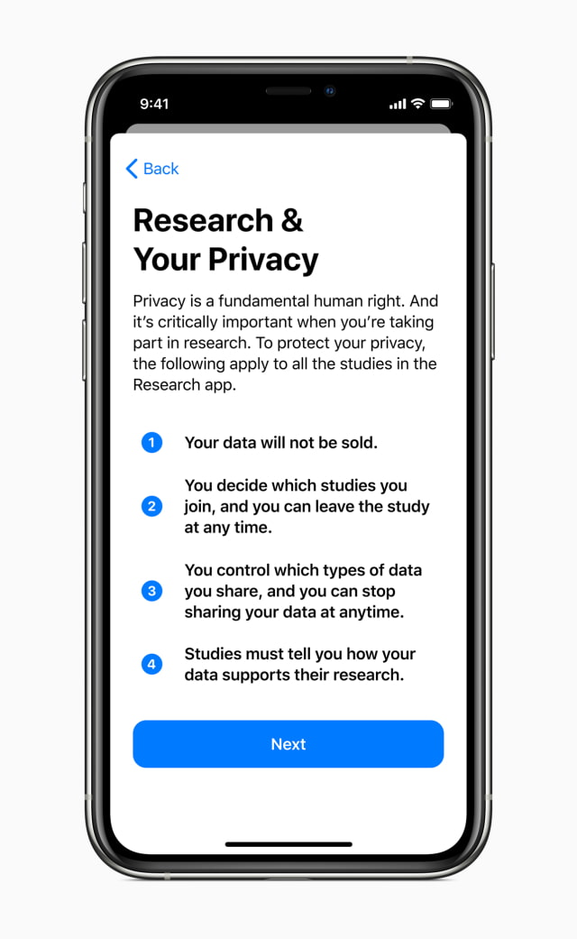 Apple Launches New Research App and Three New Health Studies