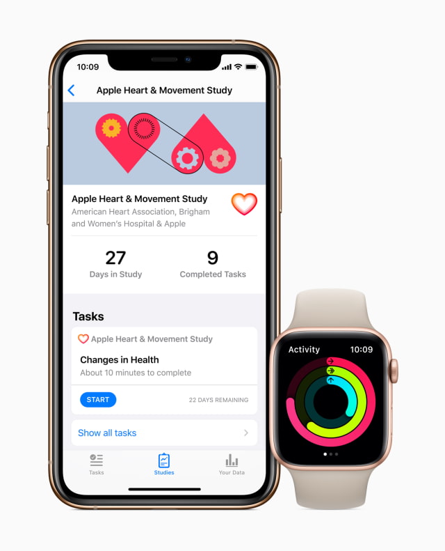 Apple Launches New Research App and Three New Health Studies
