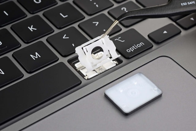 iFixit Tears Down the New 16-inch MacBook Pro Keyboard