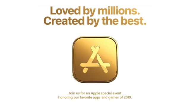 Apple to Hold Special Event on December 2nd &#039;Honoring&#039; Apps and Games