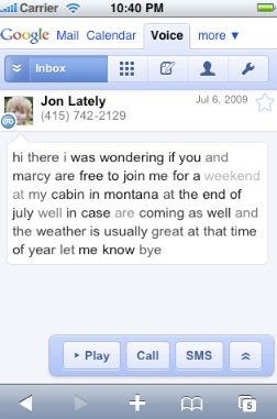 Google Voice Comes to the iPhone Via an Offical HTML5 Web App