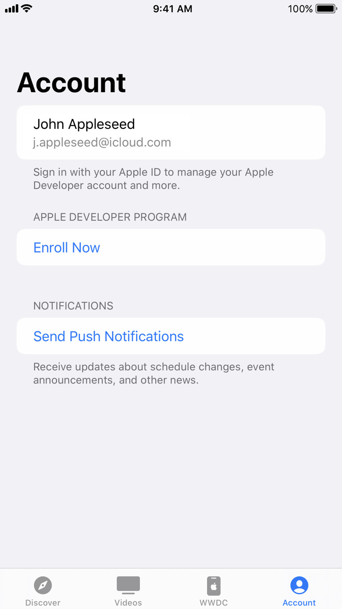 Apple Renames &#039;WWDC&#039; App to &#039;Apple Developer&#039; App, Adds Dark Mode, Dev Program Enrollment, More