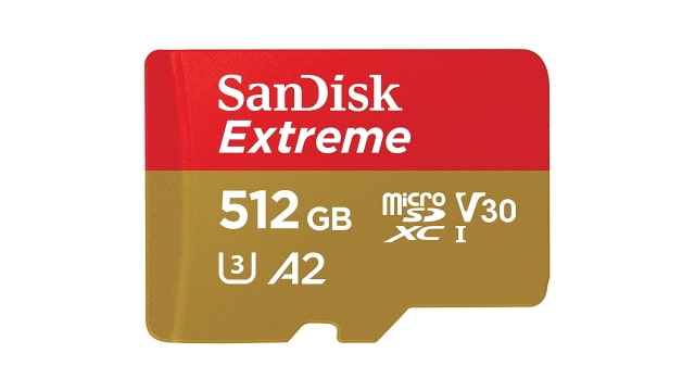 SanDisk Extreme 512GB MicroSD Card On Sale for 45% Off [Deal]