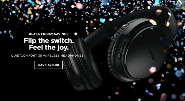 Bose Headphones and Speakers On Sale [Black Friday Deals]