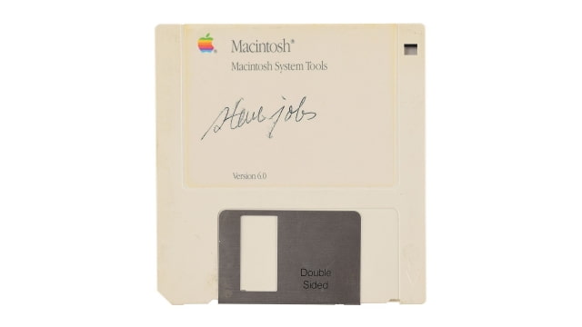 Floppy Disk Signed By Steve Jobs Sells for $84,115
