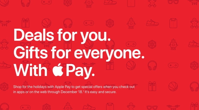 Apple Launches Apple Pay Promotion for the Holidays