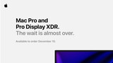 New Apple Mac Pro and Pro Display XDR Will Be Available to Order December 10