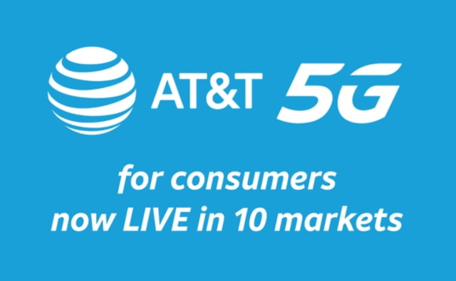 AT&amp;T 5G Service Now Live in 10 Cities