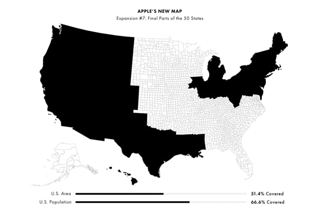 New Apple Maps Covers Entire United States in Final Rollout Phase