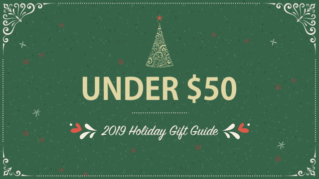 2019 Holiday Gift Guide: Under $50