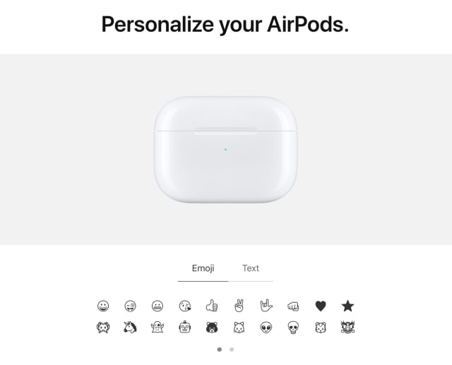AirPods Can Now Be Personalized With Engraved Emoji