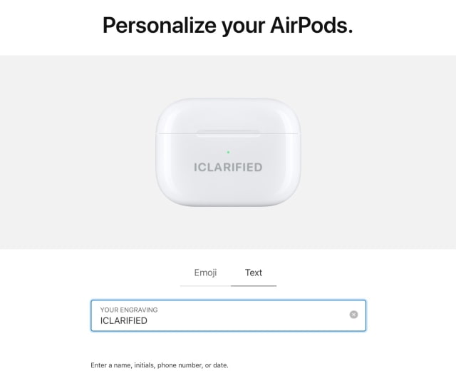 AirPods Can Now Be Personalized With Engraved Emoji AirPods Can Now Be Personalized With Engraved Emoji