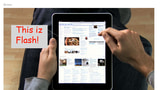 Apple Official Video Shows iPad Running Flash?