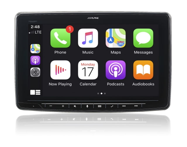 Alpine Unveils Large 11-inch Halo AV Receiver With Apple CarPlay