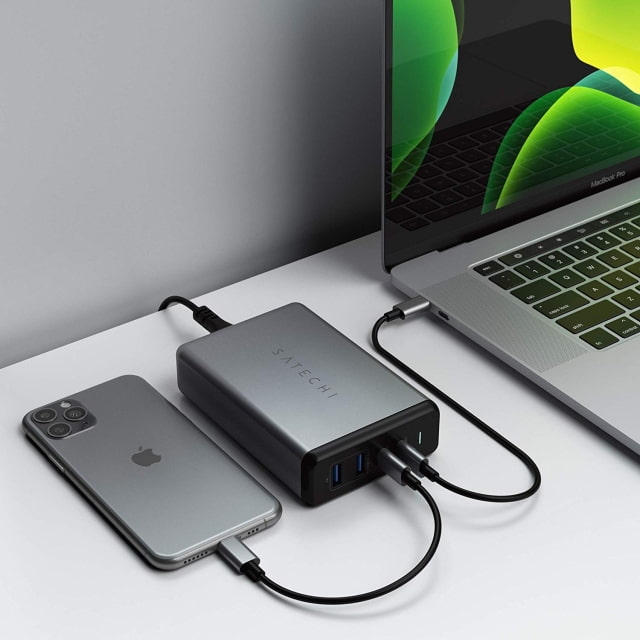 Satechi Launches New 108W Pro USB-C PD Desktop Charger