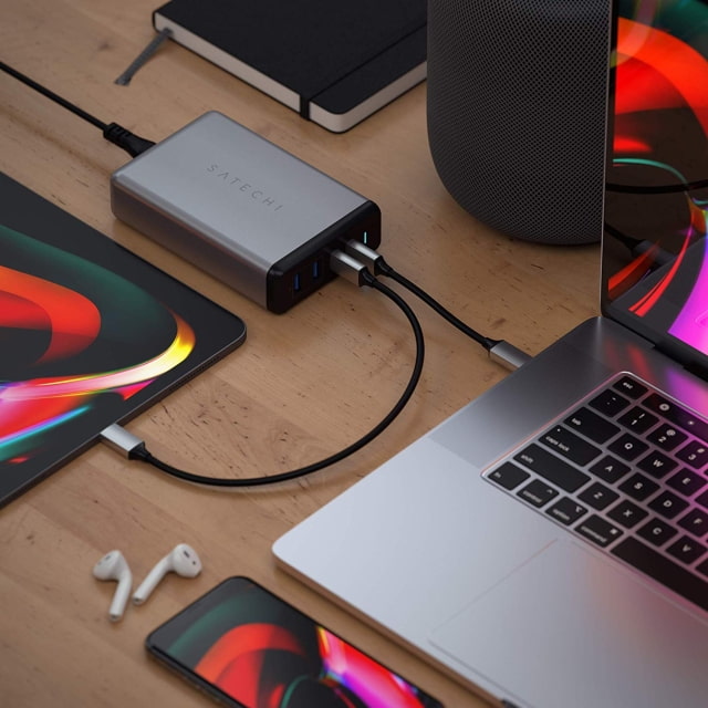 Satechi Launches New 108W Pro USB-C PD Desktop Charger