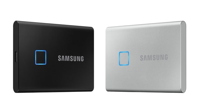 Samsung Unveils New Portable SSD T7 Touch With Fingerprint Scanner