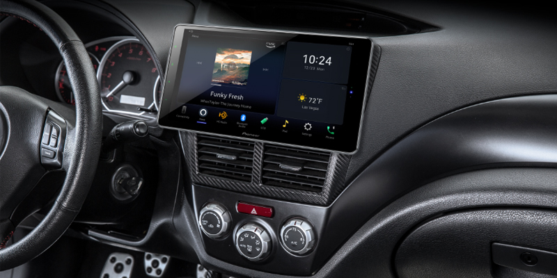 Pioneer Unveils 10.1-inch In-Dash Receiver With Wireless Apple CarPlay, Alexa