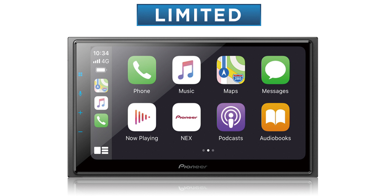 Pioneer Unveils 10.1-inch In-Dash Receiver With Wireless Apple CarPlay, Alexa