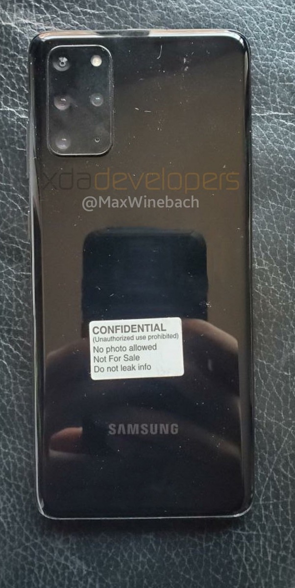 Leaked Photos of the Samsung Galaxy S20+